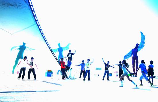 首部华语3D电影《乐火男孩》亮相香港影展(图)