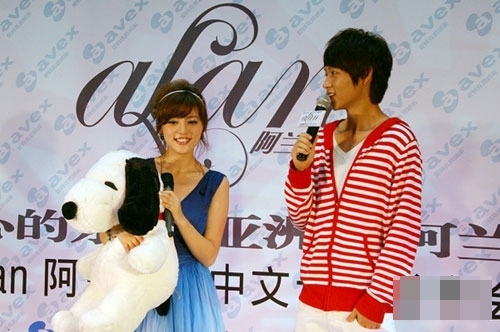 滨崎步御用制作人打造 阿兰推出首张中文大碟 滨崎步御用制作人打造 阿兰推出首张中文大碟